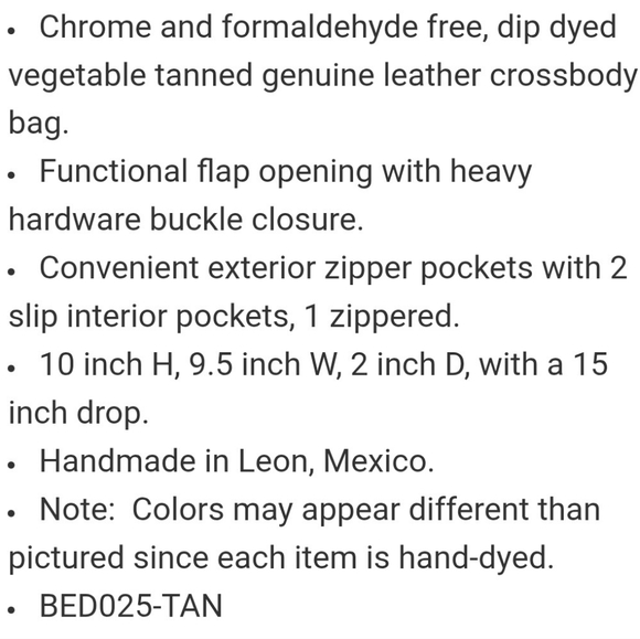 BED STU Venice Beach Distressed Handmade Leather Crossbody messenger Saddlebag. - Picture 10 of 10